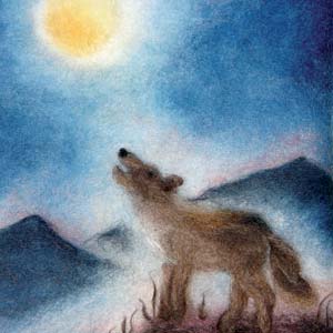 58. Howling wolf